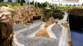 Byron rally  scalextric slot car track layout [upl. by Jacquette269]