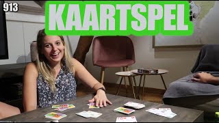 WE SPELEN EEN KAARTSPEL  JOLIEN EN JENNO VLOG 913 [upl. by Anitsud]