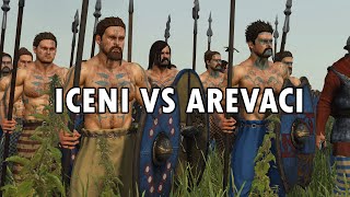 Iceni vs Arevaci  Multiplayer Battle  Total War Rome 2 [upl. by Erdnael]