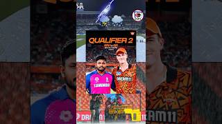 बारिश ⛈️के कारण रद्द हुआ Qualifier 2 तो कौन जीतेगाRR Vs SRH shorts [upl. by Werdn]