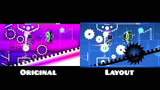 quotZettabytequot Original vs Layout  Geometry Dash Comparison [upl. by Rehpotsirhcnhoj]