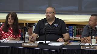 Hammonton BOE Meeting August 8 2024 [upl. by Mattland]