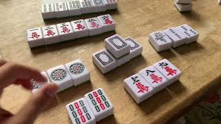 How To Play Mahjong HongKong CantonesePlano Style Part 1 Tiles Hands and Scoring [upl. by Yanahc]