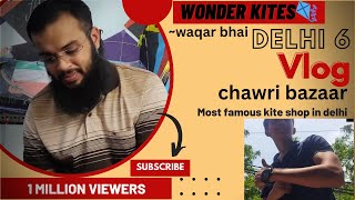 Exploring Delhi6 Discovering Wonder Kites at Chawri Bazaar 🪁 [upl. by Diba]