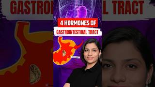 4 Hormones of Gastrointestinal Tract neetbiology neet2024 neetexam neetpreparation [upl. by Llenna]