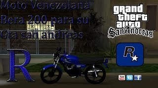 gta san andreas moto bera 200 [upl. by Averil674]