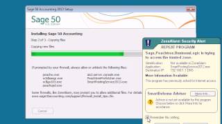 Install Sage 50 on a New Server Tutorial [upl. by Collete668]