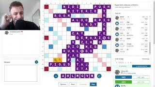 Scrabble game with commentary no440 [upl. by Einor]