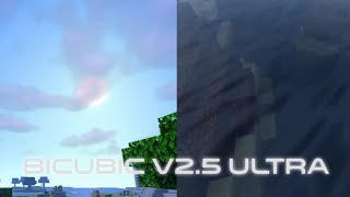 Bicubic Shaders Ultra V25  Shaders Mcpe  Minecraft [upl. by Alcott183]