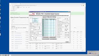 Program Whistler TRX1  TRX2 with UK Frequencies [upl. by Anthony368]