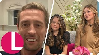 Peter Crouch and Abbey Clancys Daughter Is Following in Her Mums Modelling Footsteps  Lorraine [upl. by Norrad]