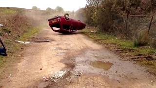 Reliant robin roll over [upl. by Bellanca]