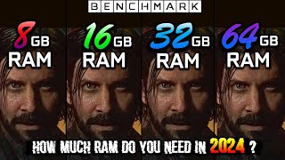 8gb vs 12gb vs 16gb vs 24gb Ram  The Last of Us Part I  Patch 1030 [upl. by Otrebire]