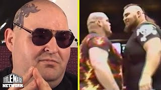 Bam Bam Bigelow WCW debut with Goldberg  Nitro 16111998 [upl. by Olenta138]