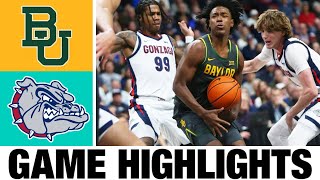 6 Gonzaga vs 8 Baylor Highlights  NCAA Mens Basketball  2024 College Basketball [upl. by Talanta]