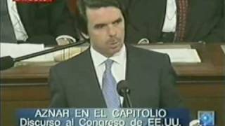 Discurso de José María Aznar en el Congreso de los EEUU 13 [upl. by Ileana911]