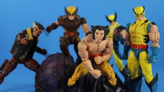 RANKING MY TOP 10 FAVORITE MARVEL LEGENDS WOLVERINE FIGURES  50TH ANNIVERSARY COMMEMORATIVE VIDEO [upl. by Nyl307]