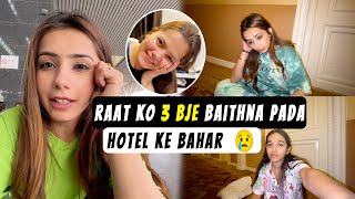 Raat 3 bje Hotel room ke bahar baithna pada😢 Finally back to Delhi🥺  Sneha Sachdeva [upl. by Oirelav]