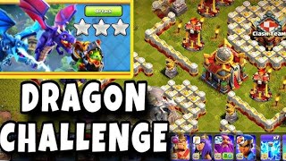 Easily 3 Star the Dungeons amp Clash with Dragons Challenge Clash of Clans [upl. by Ruyle]