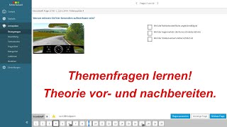 Fahrschulcard  Lektionen lernen  Theorieunterricht vorbereiten bzw nachbereiten  FührerscheinApp [upl. by Adena]