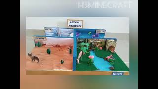 Animal Habitats Science Project [upl. by Haley]