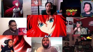 High School DxD Alls Opening 15  REACTION MASHUP [upl. by Ojybbob921]