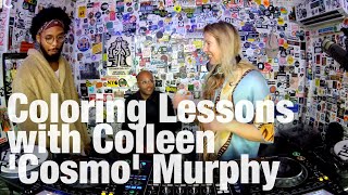 COLORING LESSONS RADIO WITH COLLEEN COSMO MURPHY TheLotRadio 10082023 [upl. by Mahgirb]