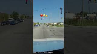 What’s Going On Nowadays dashcamvideos youtubeshorts crazydrivers chicago westside [upl. by Arinay]