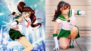 Sailor Moon Characters In Real Life  All Characters 2017 [upl. by Adihsar]