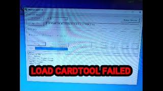 LOAD CARDTOOL FAILED DI PHOENIX CARD [upl. by Garzon]