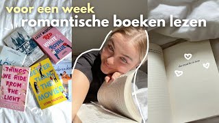 romantische boeken lezen voor een week geen spoilers [upl. by Myrtice301]