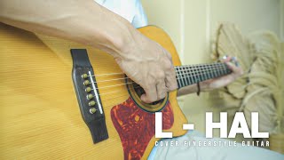 HAL  L Cover Gitar Fingerstyle Lirik [upl. by Geanine]