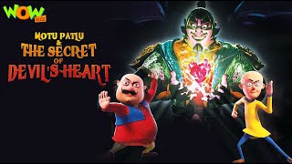 The Secret of Devils Heart  New Hindi Cartoon Movies  Motu Patlu Movie  Wow Kidz  spot [upl. by Adnohryt]