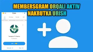 Membersgram orqali tekin uzbek nakrutka urish Prog tg kanalda [upl. by Enaed]