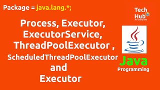 Process Executor ExecutorService ThreadPoolExecutor ScheduledThreadPoolExecutor Executor in Java [upl. by Lasyrc419]