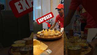 Indias Biggest Parantha Exposed 😱 ❌  foodchallenge foodie exposed [upl. by Mullane]