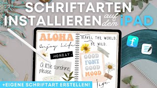 Schriftarten in GOODNOTES hinzufügen  So gehts 😍 Super schnell installiert [upl. by Eselehs]