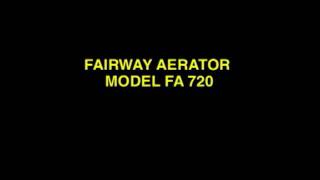 Fairway Aerator by Agrimetal [upl. by Anibla]