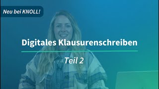 Tipps zum digitalen Klausurschreiben [upl. by Odlawso]