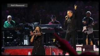 Neil Diamond  Im A Believer live 2008 HQ 0815007 [upl. by Nywloc]