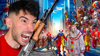 EL PAYASO HACKER TIENE UN EJERCITO DE 100 PAYASOS ASESINOS  Makiman [upl. by Enneiviv]