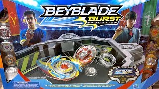 Beyblade Burst Evolution SHADOW SNAKE PIT Battle Set Unboxing amp Review [upl. by Selmner]