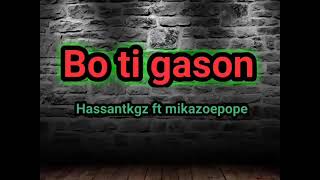 bon ti gason🎶👀🎶🔥🔥🔥 Hassantkgz feat mika zoe pope [upl. by Recor]