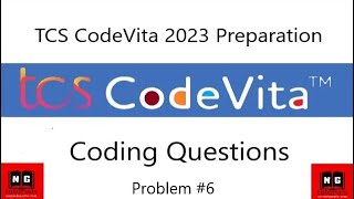 TCS CodeVita Preparation 2023  TCS CodeVita Programming Questions  Coding Questions  6 [upl. by Ardnuasal]