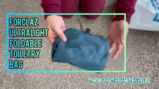 Forclaz Foldable Toiletry Bag by Decathlon camping toiletrybag travelgear campinggear travel [upl. by Sari531]