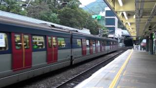 HD MTR East Rail Line SP1900 Train Departure amp MLR Train Arrival [upl. by Catlee959]