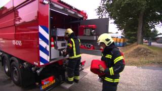 Brandweer Drenthe neemt afscheid van de brandkraan [upl. by Fitzgerald430]