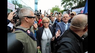 Małgorzata Gersdorf pojawiła się w Sądzie Najwyższym [upl. by Sunny579]