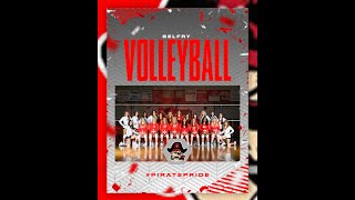 2023 Belfry Lady Pirate Volleyball [upl. by Anastassia390]