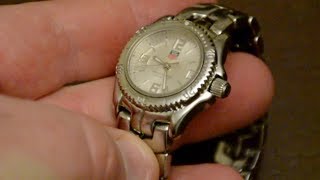 Resize TAG Heuer LINK Bracelet  Add or Subtract Links [upl. by Anital]